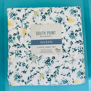 New SOUTH POINT
homefashions
QUEEN 6 PIECE SHEET SET
Brushed for extra softness